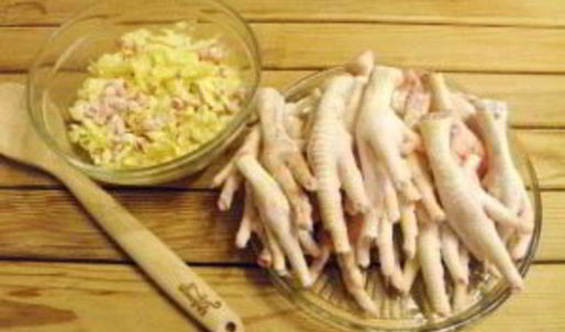холодец из куриных лапок