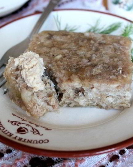 Рецепт холодца из рульки