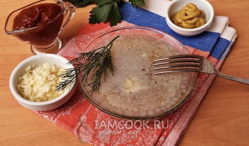 холодец из свиной рульки