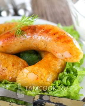Колбаса из картошки и сала