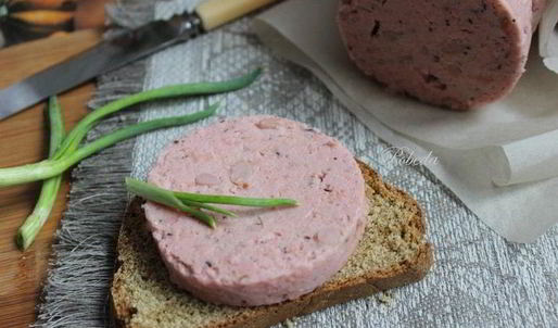 колбаса постная из гороха