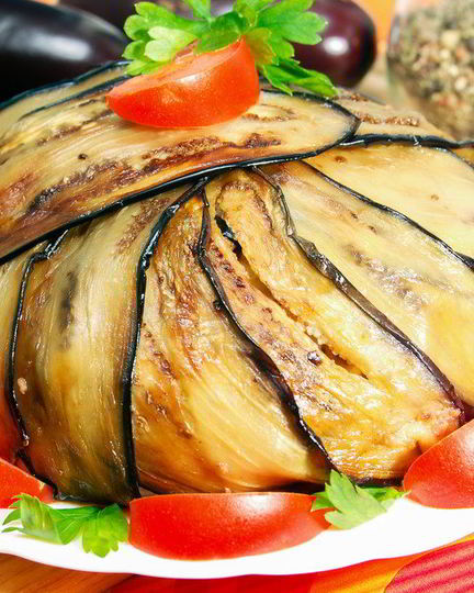 Рецепт купола из баклажанов