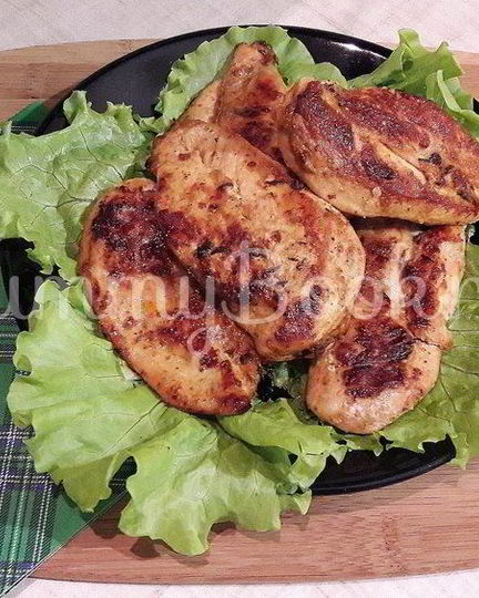 Рецепт куриного филе, замаринованного в оливковом масле с розмарином и тимьяном