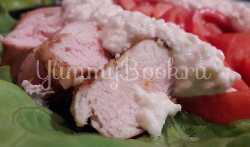 куриное филе, замаринованное в оливковом масле с розмарином и тимьяном