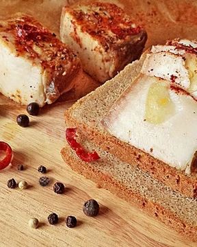 Маринованное сало в рассоле
