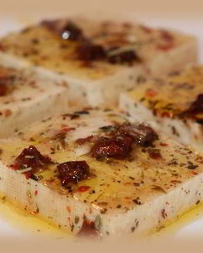 Маринованный сыр тофу