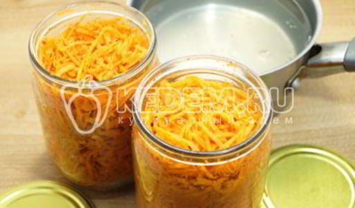 морковь по-корейски на зиму