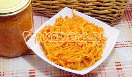 морковь по-корейски на зиму