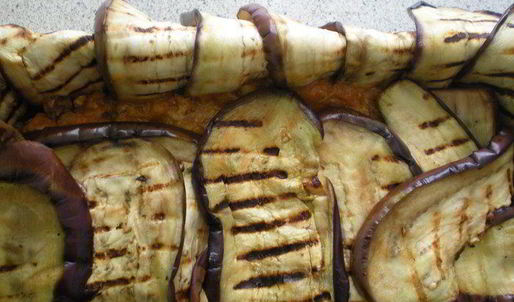 мясной террин с баклажанами и грузинскими специями