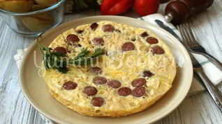 Омлет в мультиварке