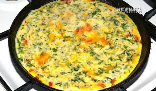 фриттата — итальянский омлет