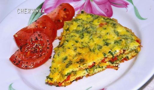 фриттата — итальянский омлет