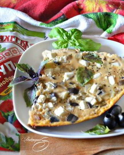 Рецепт фриттаты с баклажанами, картофелем и перцем