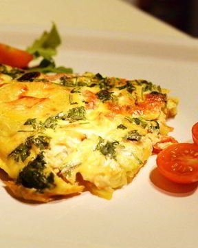 Фриттата с кабачком