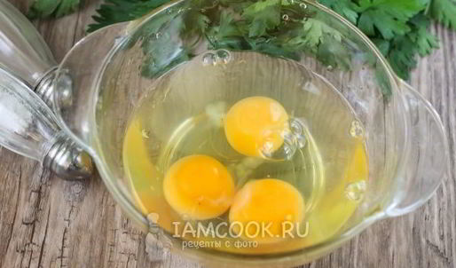 омлет без молока в духовке