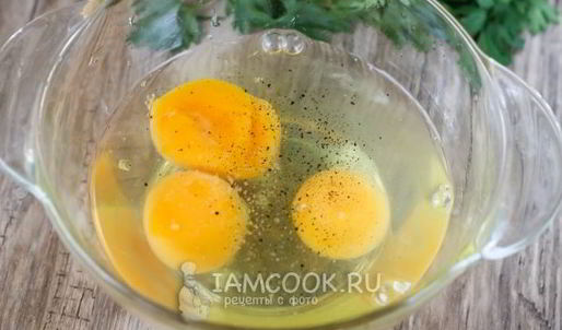 омлет без молока в духовке