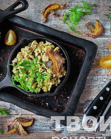 Рецепт омлета без молока