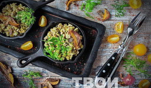 омлет без молока