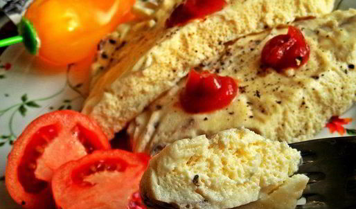 омлет из пакета