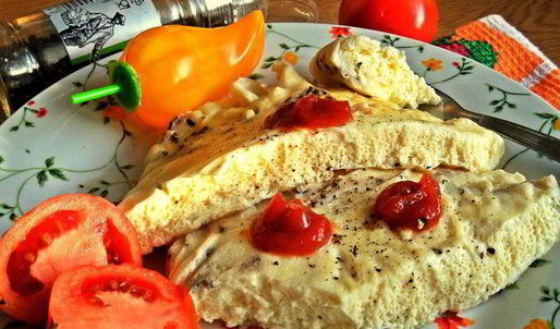 омлет из пакета