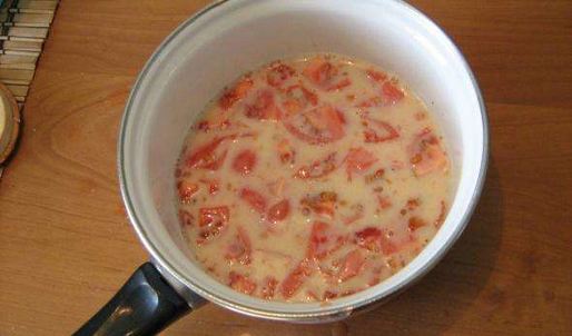 омлет из вчерашнего