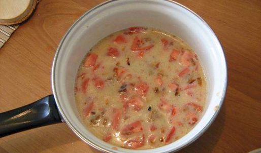 омлет из вчерашнего