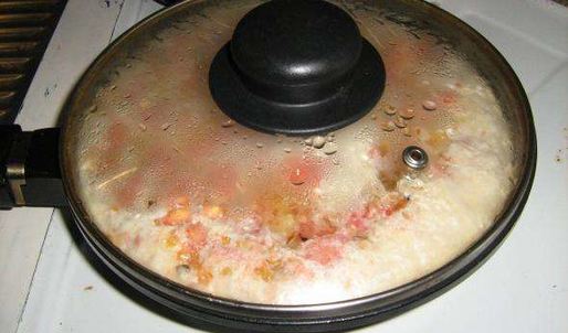 омлет из вчерашнего