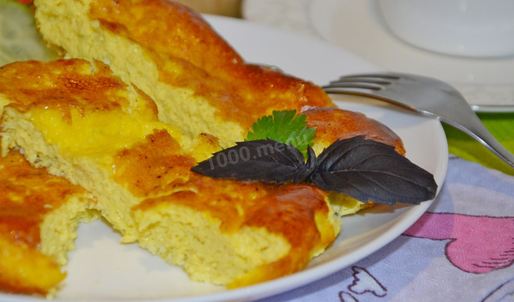 омлет на молоке