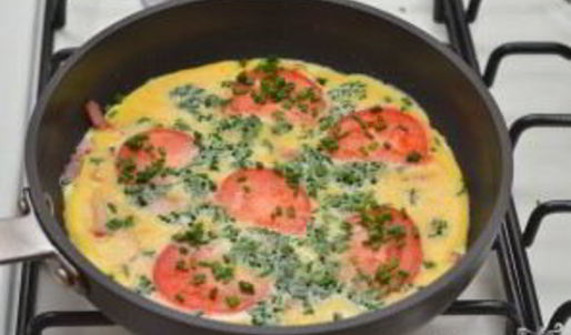 омлет по-американски