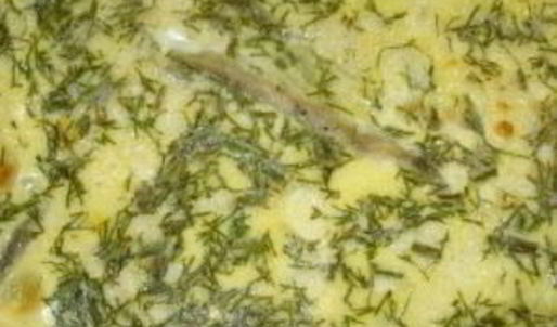 омлет рыбный