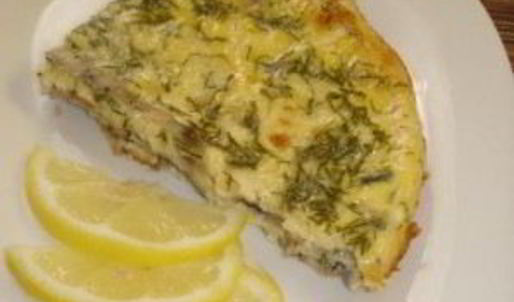 омлет рыбный