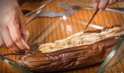 омлет с баклажанами