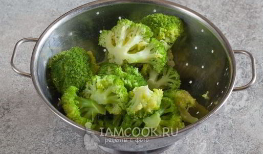 омлет с брокколи в духовке