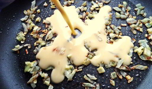 омлет с гречневым цветком