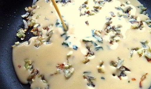 омлет с гречневым цветком