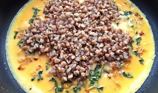 омлет с гречневым цветком