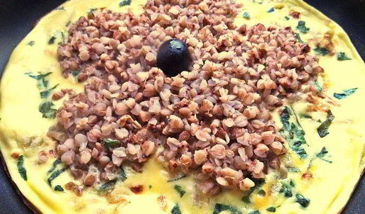 омлет с гречневым цветком