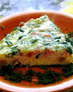 Омлет с кефиром