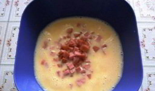 омлет с кефиром