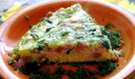 омлет с кефиром