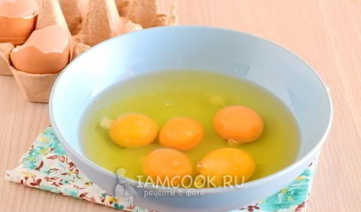 омлет с колбасой в духовке