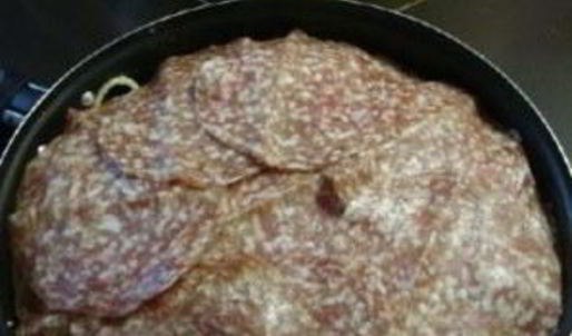 омлет с макаронами