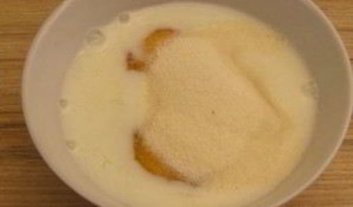 омлет с манкой