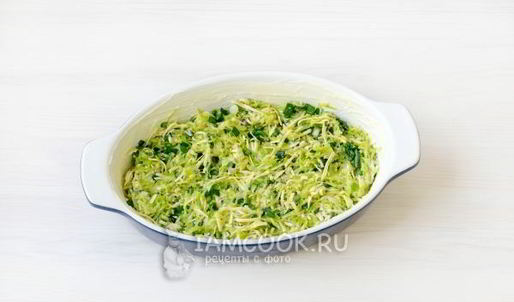 омлет с помидорами, кабачками и сыром в духовке