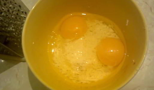 омлет с сыром