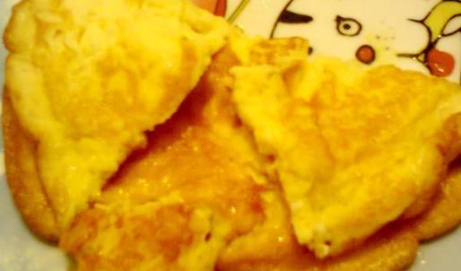 омлет с сыром