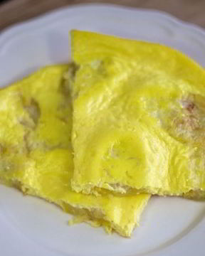 Омлет с тыквой