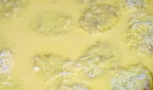 омлет с тыквой