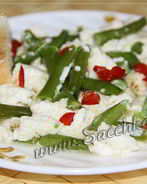 Омлет со стручковой фасолью