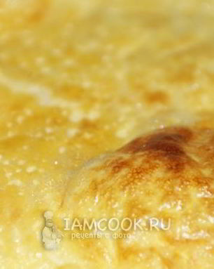 Омлет в духовке с молоком